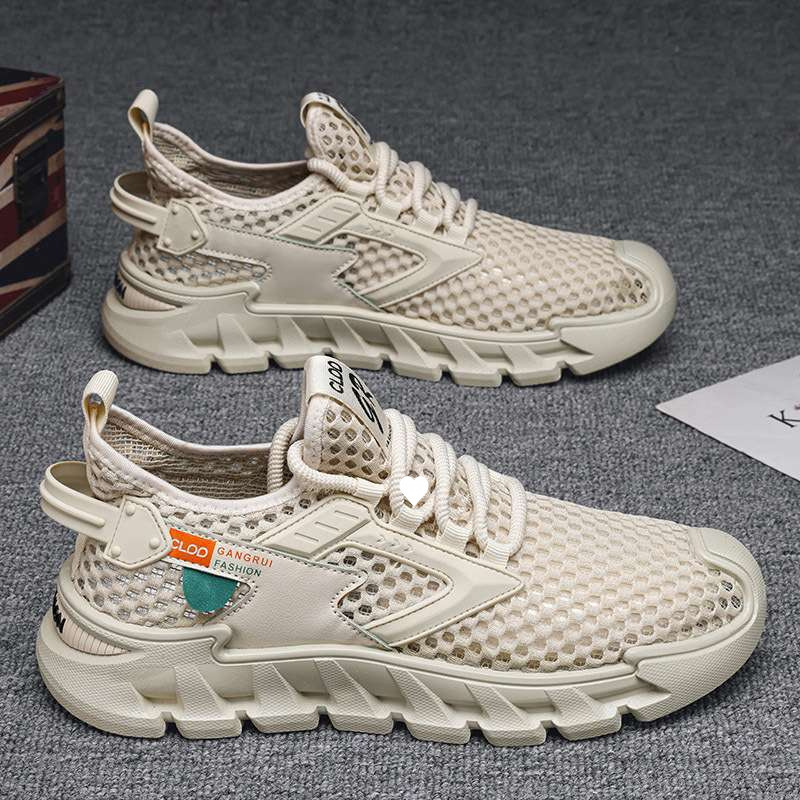 Shoes for Men 2025 Summer New Style Mesh Breathable Anti-Odor Forrest Gump Sports Shoes Trendy Versatile Men's Mesh Shoes Shoes for Men 2025 Summer New Style Mesh Breathable Anti-Odor Forrest Gump Sports Shoes Trendy Versatile Men's Mesh Shoes