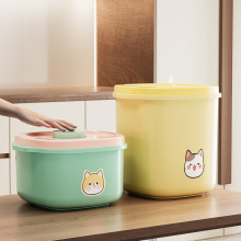 宠物储粮桶负压猫粮狗粮储存桶防潮防尘密封桶猫咪10斤宠物用品