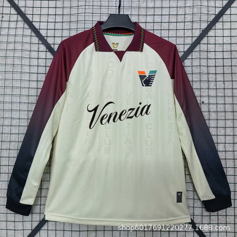 威尼斯球衣25/26意乙主场客场第三足球服长短袖球迷版 Venezia FC|undefined