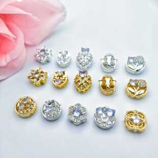 ��Ʒ14K�����Ƕ�ʯ���鲤�}���Ґ��Ķ��ɢ��DIY����朷��