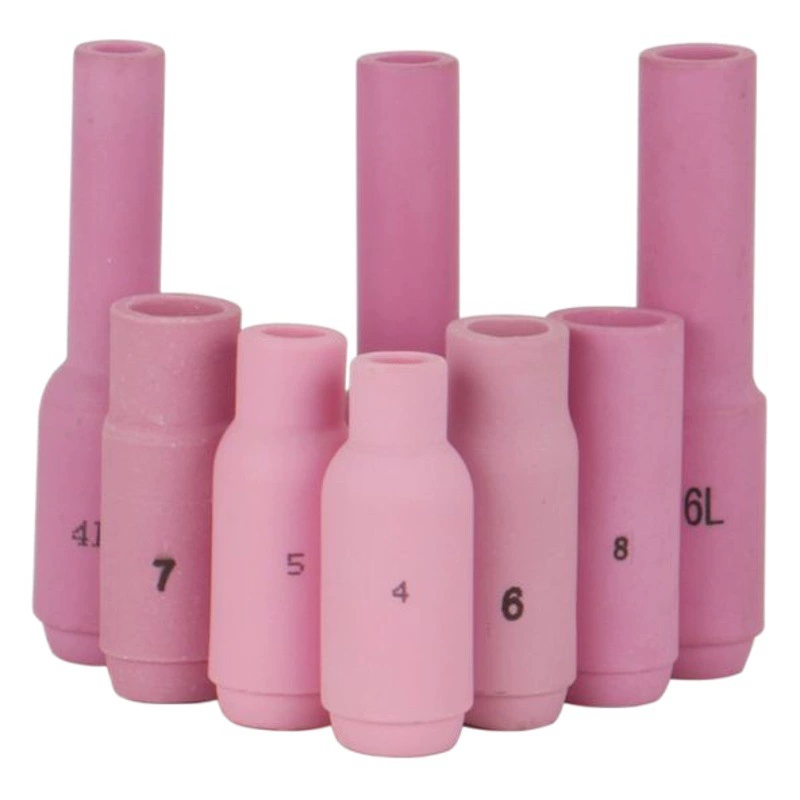 WP-17/18/26 Пистолет для аргонно-дуговой сварки Керамическая насадка 10N Защитная крышка Керамическая насадка 4/5/6/7/8