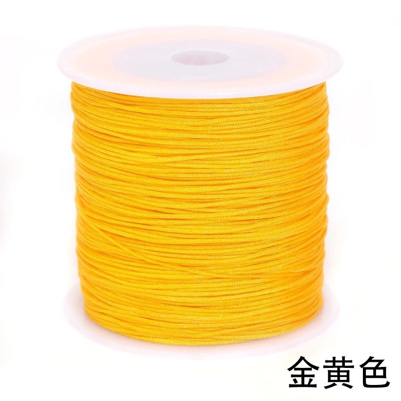 工場直販 No.72 翡翠ライン 0.8mm DIY 手織りロープ 転送ビーズ リングライン ブレスレット ビーズロープ|undefined