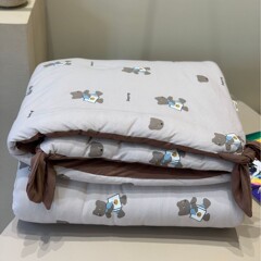 ins风韩式大鹅全棉针织棉春秋被纯棉印花被芯可机洗单人学生宿舍