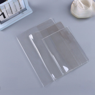 Manufacturer Wholesale Transparent Pvc Book Cover Book Jacket Frosted Handbook Notebook A4A5 Card Album Protective Cover