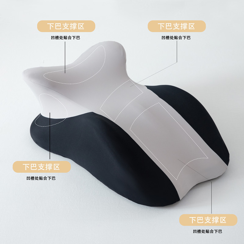 2025新款春夏透气记忆棉卧室趴趴枕人体工学护颈多姿势支撑舒适枕|undefined