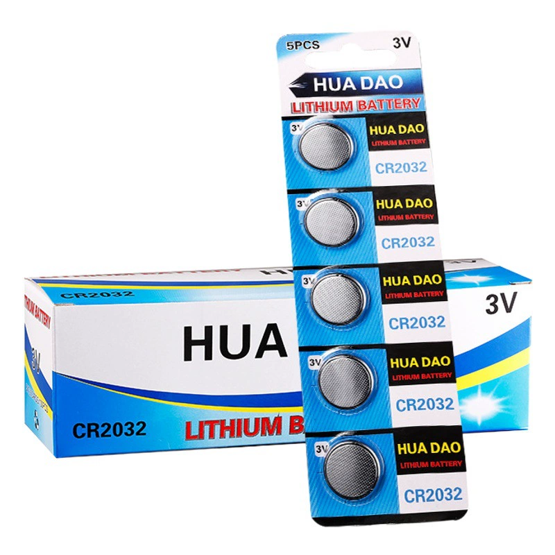 Кнопочная батарейка CR2032 3В, оптовая продажа цифровых автомобильных ключей класса А, литиево-марганцевая кнопочная батарейка 2032