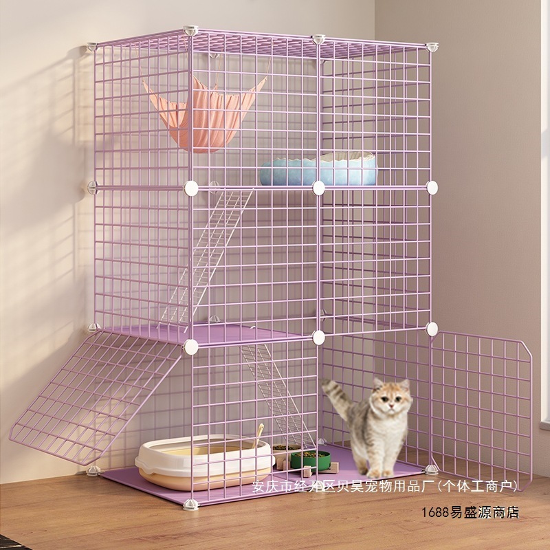 猫ケージ、家庭用大型猫の巣、ヴィラ、三階建て猫ハウス、子猫ハウス、二階建て猫ハウス、猫用品|undefined