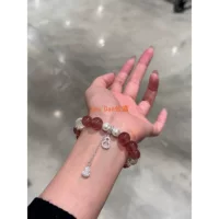 招桃花水晶手链推荐|2026新款粉晶草莓晶手链招正缘