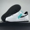 Air Force One Low Gang-Black and White Black
