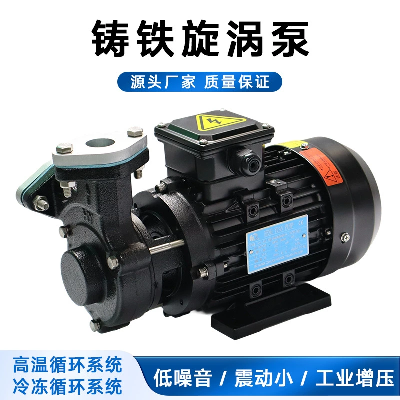 Чугунный вихревой насос HY-A2, кислото- и щелочестойкий химический насос, высокотемпературная система циркуляции охлаждения, промышленный повышающий шестеренный насос