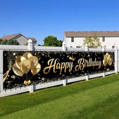 国境を越えたスポットの誕生日おめでとう旗バナー0.5x3メートルの長さのバナー背景装飾バナーカスタマイズ