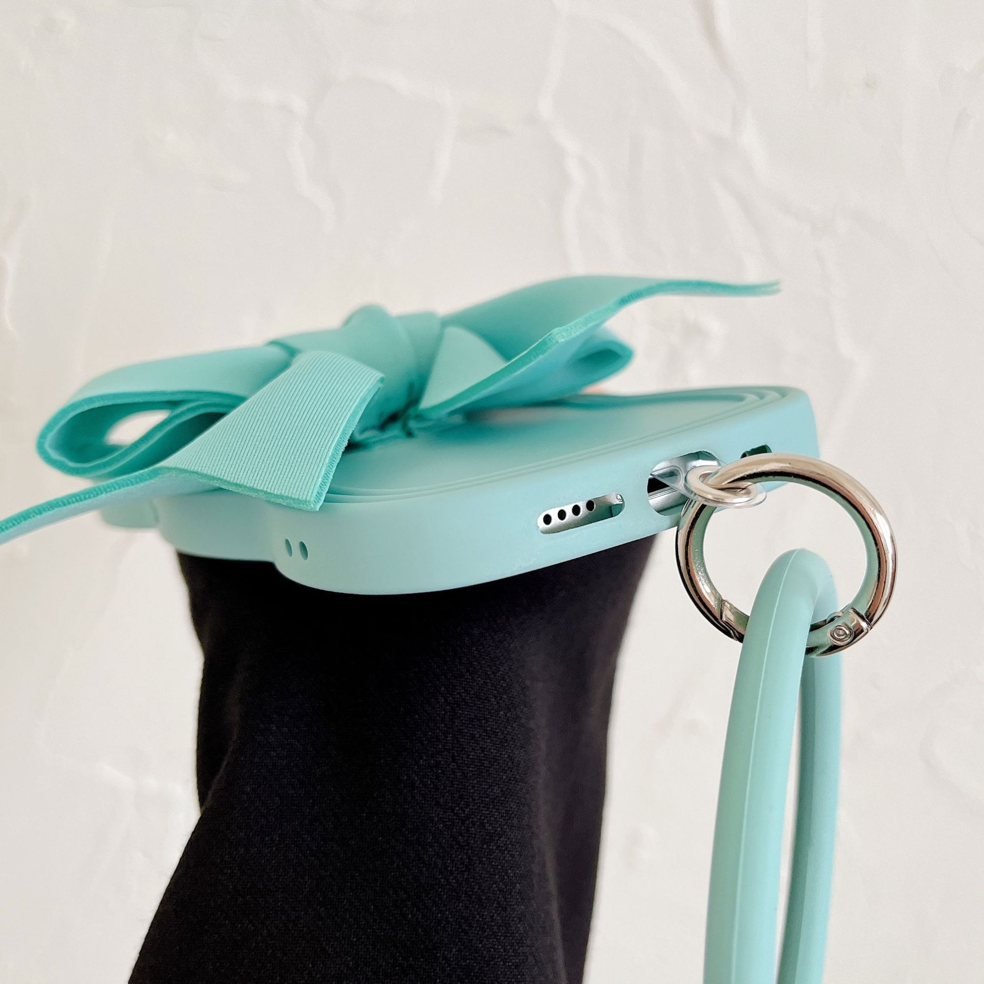 Handyhülle Mit Schleife Und Wellenrand Für Damen_voghion.com