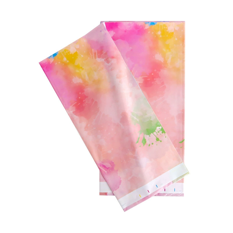 Evening dress, children's layout for outdoor activities, rectangular plastic watercolour