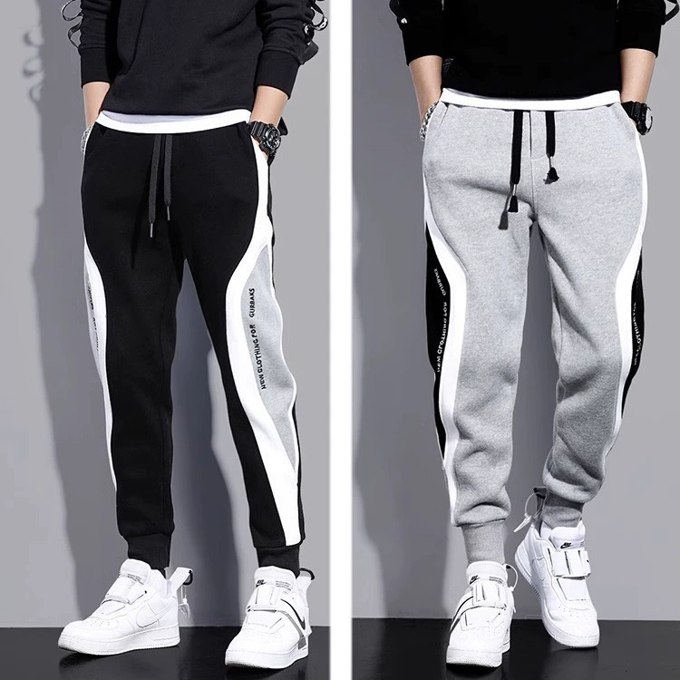 Трансграничные повседневные брюки мужской осень-зима новые брюки большого размера