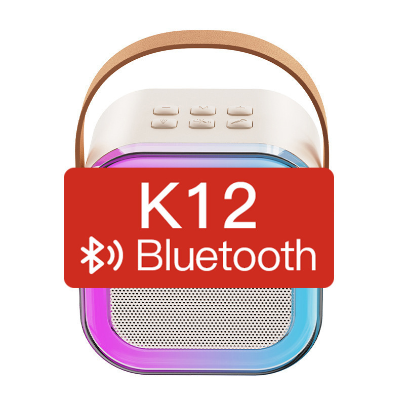 K 12スピーカーk 52 bluetoothオーディオ屋外ポータブルスピーカーk歌娯楽無線マイク家庭KTVオーディオ|undefined