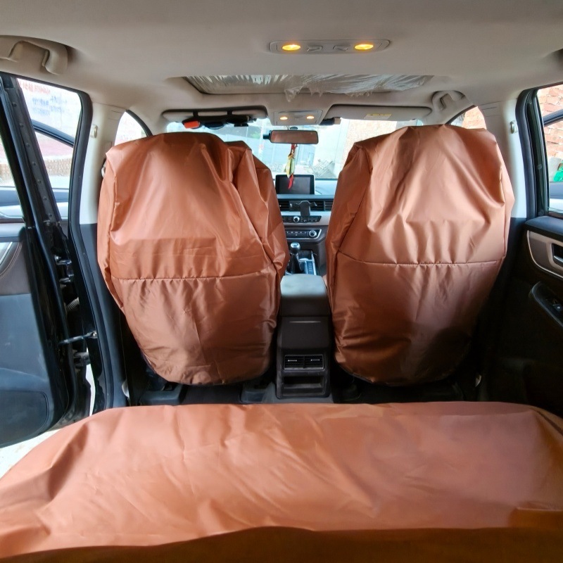 Full-cover car seat covers, anti-dirt and anti-stain, universal size, Amazon cross-border ebay full rear seat three-piece set