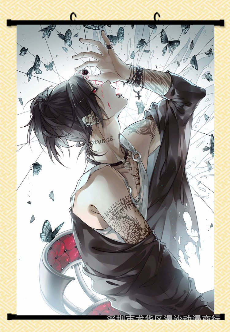 Cross-border Tokyo Ghost Ghost Kimmuye HD poster Around the dormitory decorative jewelry wall sticker anime hanging painting DIY