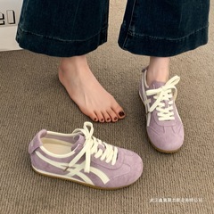 阿甘鞋复古德训鞋女款新款秋季爆款超火百搭平底运动休闲鞋子