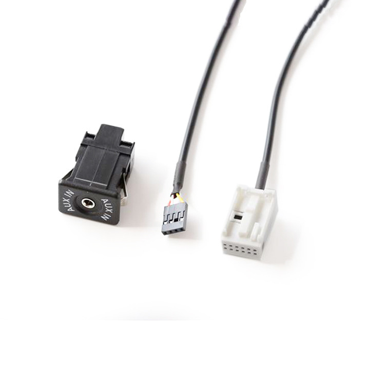 Suitable for Volkswagen Rcd510Rcd310Rcd300 Golf 6 Sagitar Kodak Octavia Aux Audio Cable