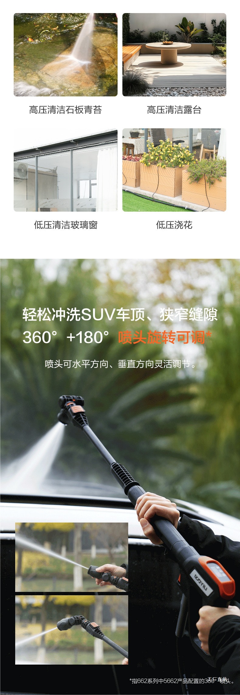 Yili Car Washing Machine High-Pressure Water Gun for Home Use 220V High-Power Garden Cleaning Machine Powerful Floor Washing Booster Water Gun