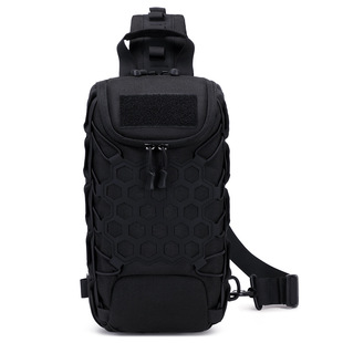 Chest Bag Men's Shoulder Crossbody Bag New Outdoor Lure Tactical Backpack Running Multi-Functional Waist Bag Mountaineering Slingshot Bag