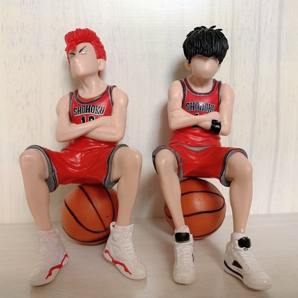 スラムダンクの手による超大型組立桜木花道流川楓赤木晴子湘北バスケットボールカラーボックスモデル