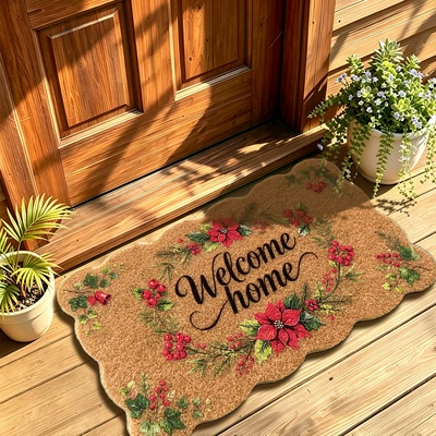 floor mat – Avtomobil döşəmə paspasları - wave-flower-3-4060cm