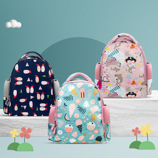 Kindergarten Baby's Ridge Protection Schoolbag Children's Backpack Lightweight Cute Girls' Spring and Autumn Travel Bag Primary School Students' Backpack