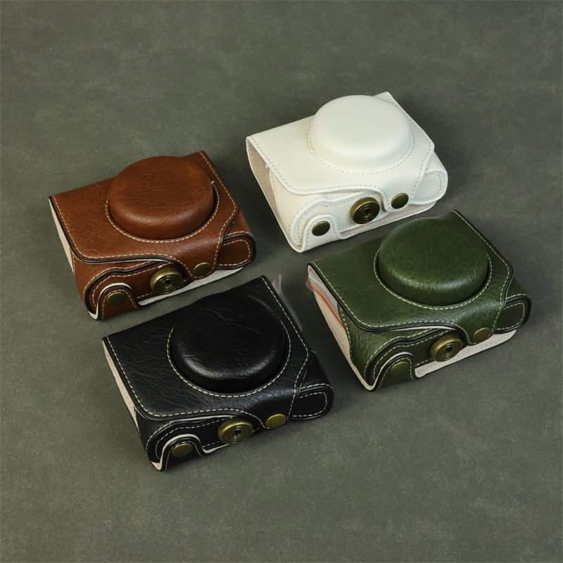 Suitable for Canon PowerShot G7 X Mark II Camera Bag Leather Case G7x3 Camera Protective Case