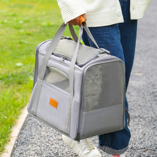 Cat Bag Foldable Small Dog Cat Out Bag Outdoor Breathable Shoulder Portable Pet Bag Car Carrying Bag
