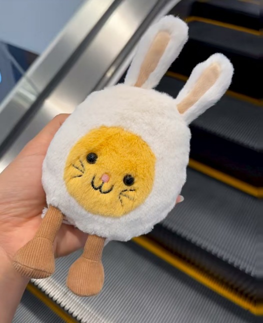 国内JC同型卒業ゆで卵ウサギの卵新郎新婦卵ぬいぐるみ