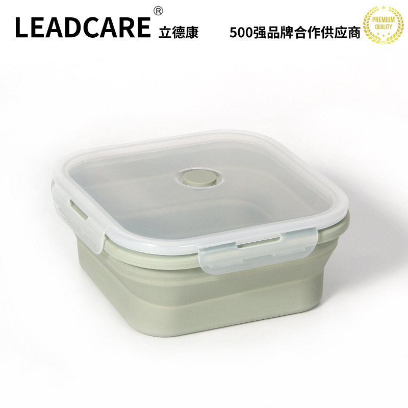 シリカゲル弁当箱食品級新鮮箱電子レンジ専用加熱可能サラリーマン弁当箱超大型2100弁当箱|undefined