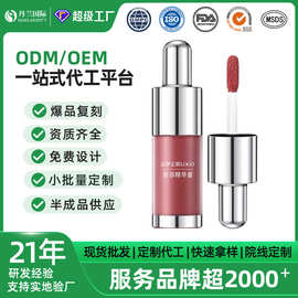 唇蜜OEM定制ODM加工唇部精华蜜滋润保湿闪粉淡唇纹流光风釉丰唇蜜