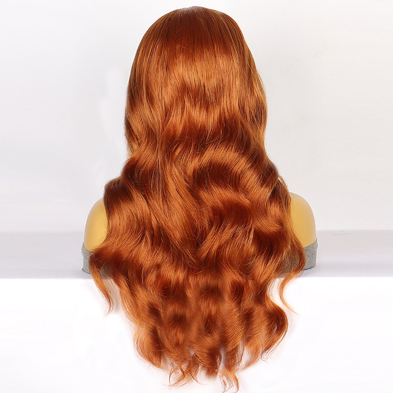 Women's Gender Women's Elegant Weekend High Temperature Wire Centre Parting Long Curly Hair Wigs
