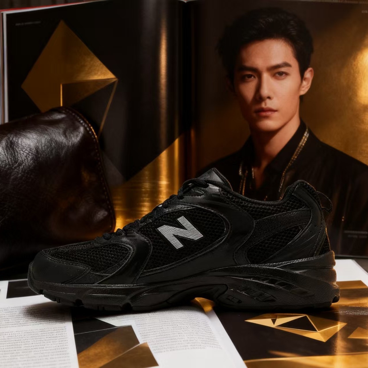 Cross-Border 2025 New N530 Running Shoes for Men and Women, Couple Sports Shoes, Retro Fashion Dad Shoes, Classic Thick Soles