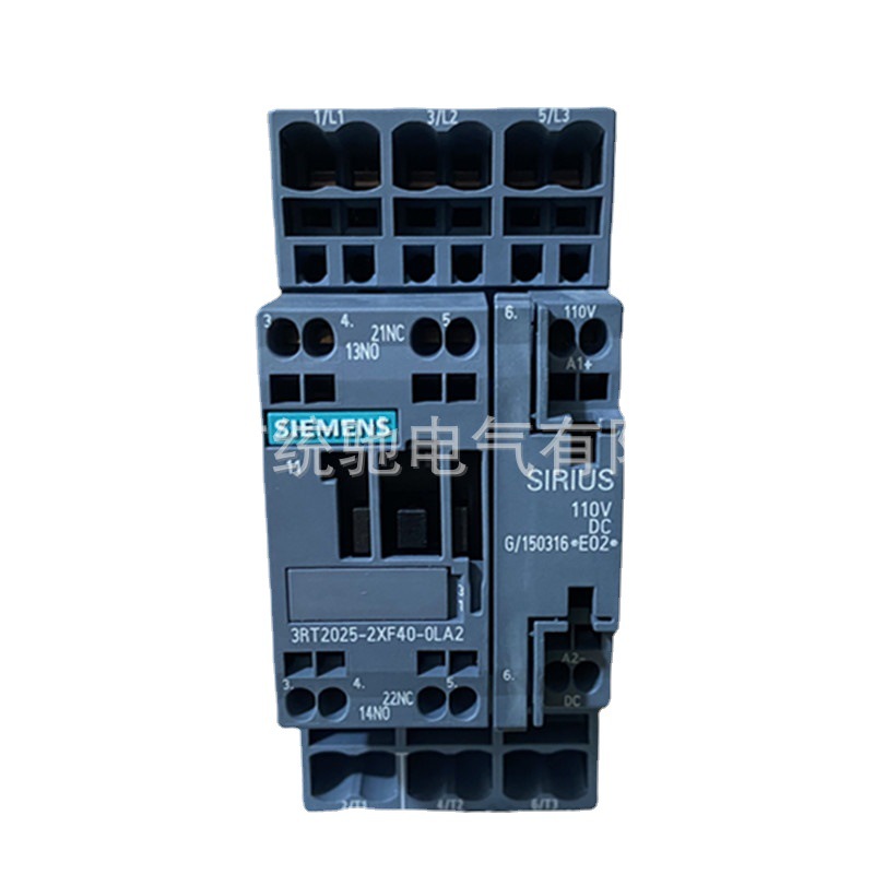 SIEMENS/西门子 牵引接触器3RT2025-2XF40-0LA2 17A 400V 1NO+1NC