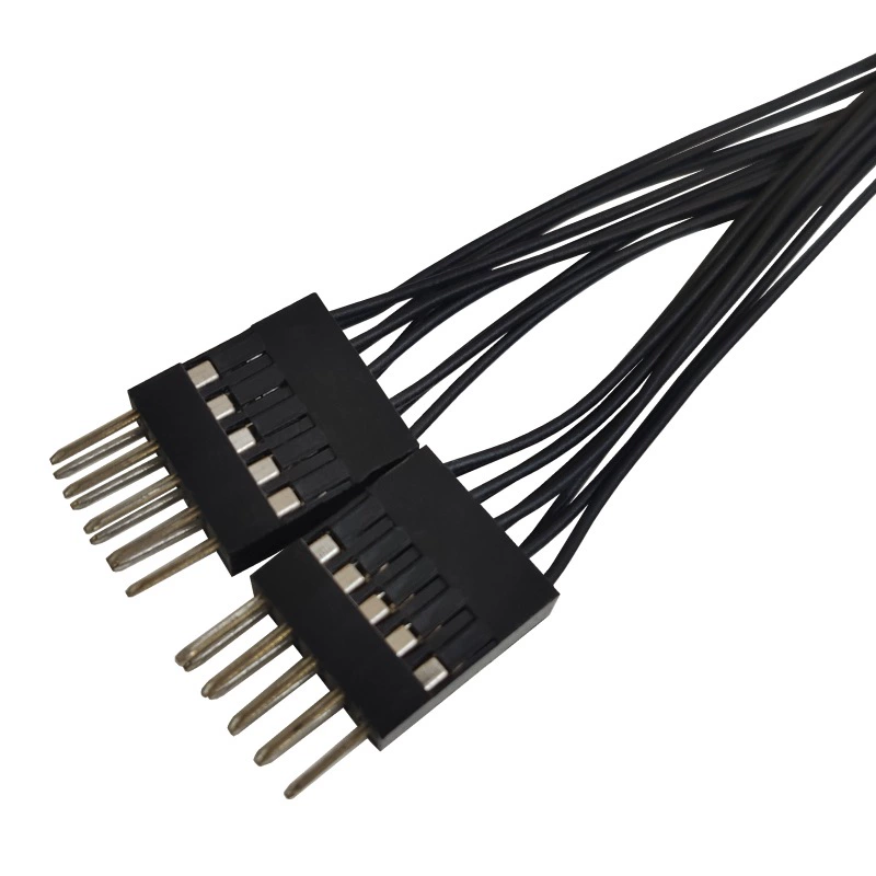 Компьютерная материнская плата USB9 игла двойная 9 стежков, один разделить, два удлинительная линия USB расширения один тащить и два rotor дата кабель