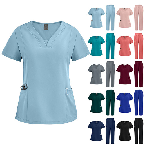 Surgical suit, doctor and nurse uniform, SPA beauty salon uniform, dental hospital workwear, handwashing clothes
