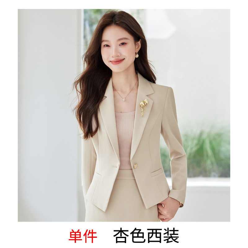 Apricot suit