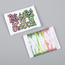 彩色商标制logo衣服水洗标签批发高密织唛毛绒玩具布标服装领标