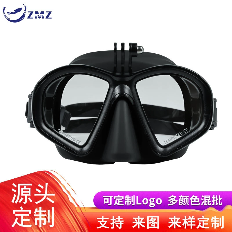 Индивидуальные очки для фридайвинга могут быть оснащены линзами по рецепту, силиконовыми масками для дайвинга, снаряжением для плавания, портативными масками для дайвинга.