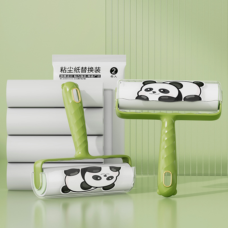 Rolling Hair Remover Pet Dehairing Tool Strong Adhesive Roller Hair Grabber Tear-off Paper Hair Roller Scraper