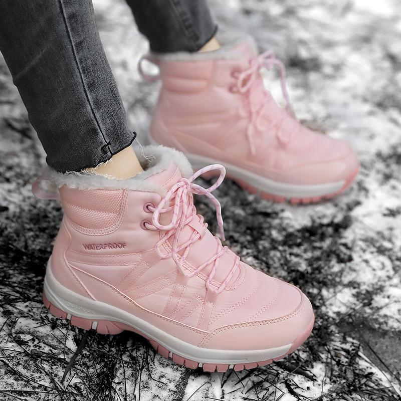 Reitstiefel, Militärstiefel, Kunstpelz, Western-Chic, hoher Absatz, runde Zehenpartie, quadratische Zehenpartie, Schnürung, Slip-On, Partys, Sportschuhe_voghion.com