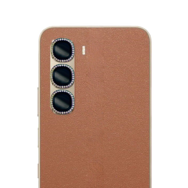 Aplicable a la película de protección de la cámara infinix hot60, vidrio de diamante, película de cabeza de lente de ojo de halcón de 50 puntos