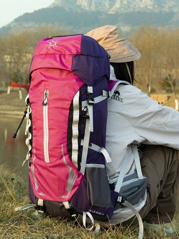 户外登山包男大容量专业徒步双肩露营包40L男女款徒步专业|undefined