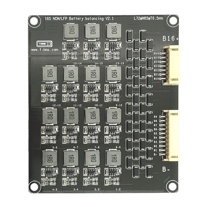 1.2a レイチェーン16連インダクタアクティブイコライゼーションボード 1.2A 三元系リチウム/リン酸鉄リチウム電池モジュール充電|undefined