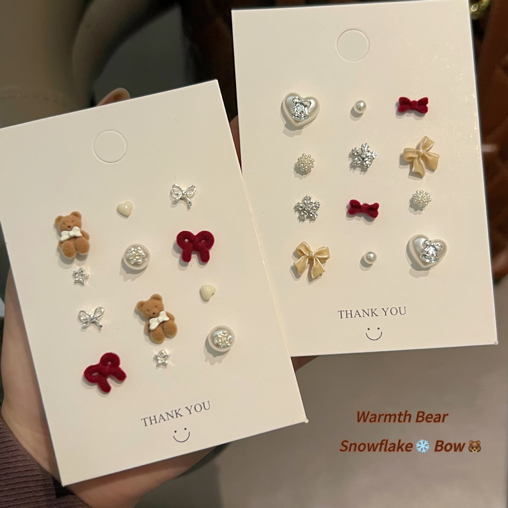 Cute earrings