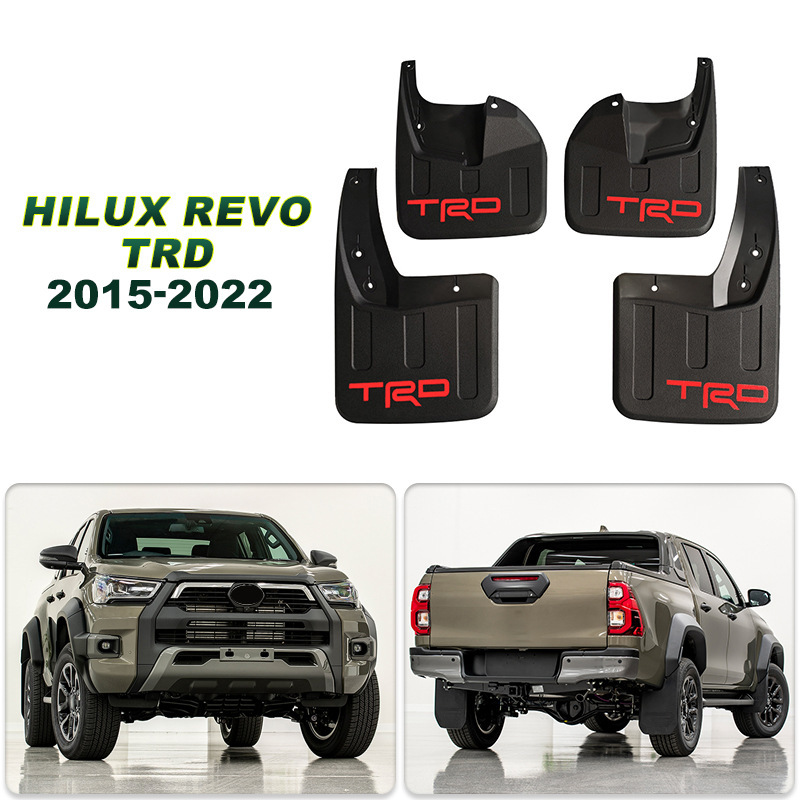 16-23モデルのハイラックスハイドラックスREVO TRD四駆車のタイヤフェンダーを適用してアップグレードして改造します。|undefined