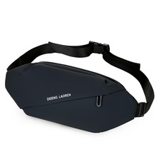 跨境男士腰包户外跑步手机包多功能防水胸包骑行便携式斜挎包男款