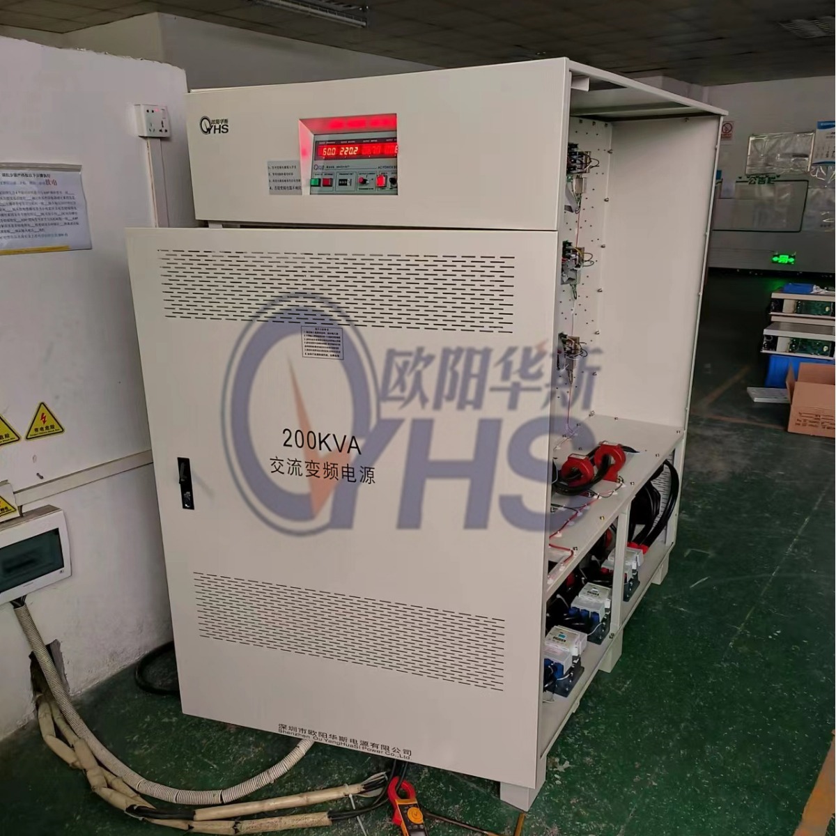 ŷ����˹����200KVA��Ƶ��Դ���������380V 60HZ�����Գ����豸